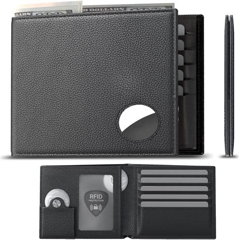 best airtag wallet for men|wallet with hidden airtag.